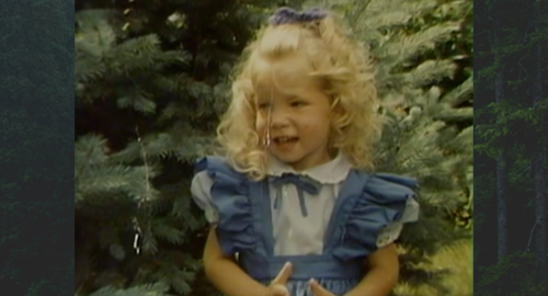 Rachel Runyon, young girl with curly blonde hair