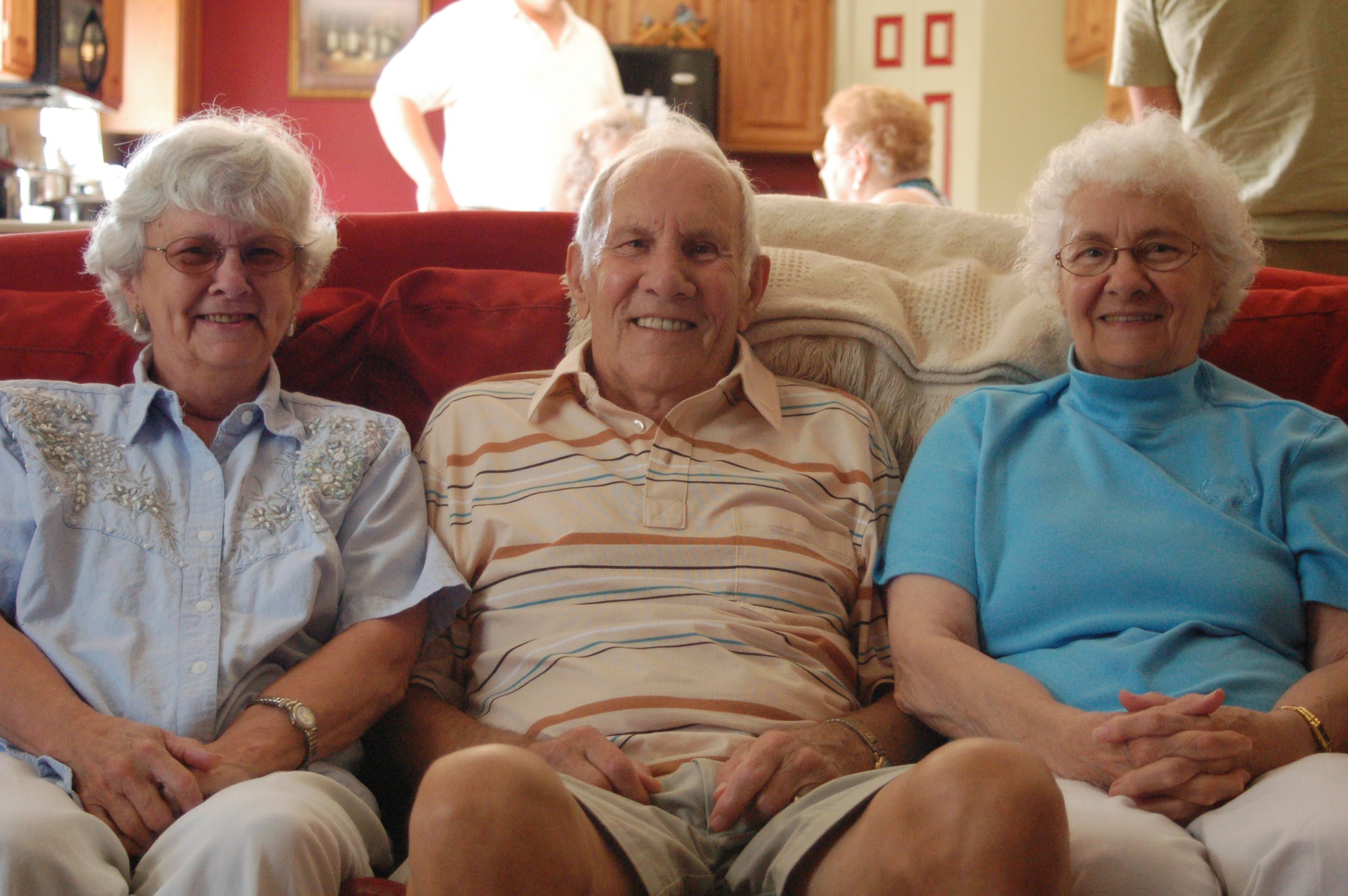 Betty, left