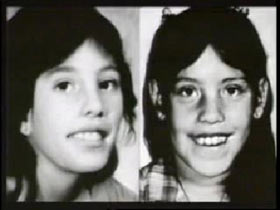 Two headshots of a young woman, Anthonette Cayedito.
