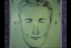 Composite sketch of a caucasian man with light hair and eyes