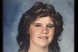 Smiling Katherine Hobbs with braces