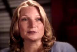 Smiling Nancy Best with blond hair