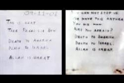 The letters that wer sent contianing anthrax spores