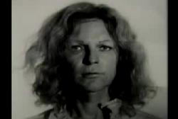 Jerry in a wig dressed up like Elizabeth