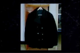 Blue jacket suspect was wearing during incident